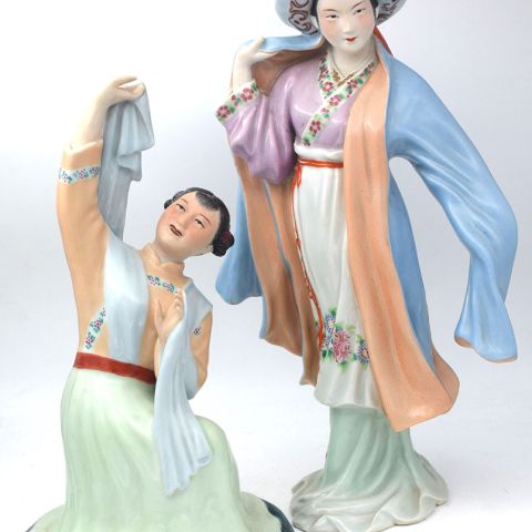Danseuses en porcelaine