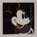 Color print from Warhol's "Mickey Mouse Myths" series