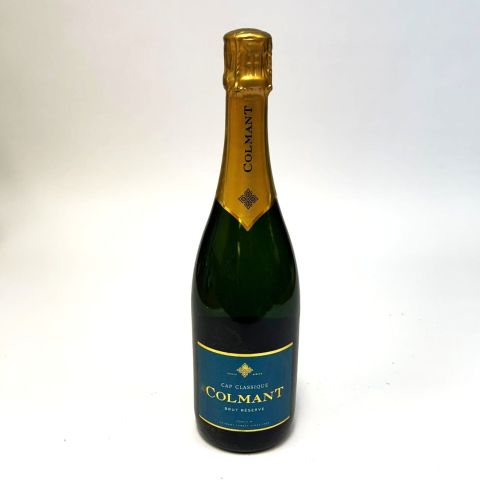 Bouteille de Champagne Colmant, cuvée Cap Classique, Brut réserve, dégorgée février 2024