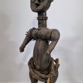 Statuette Bamiléké d'Afrique : Importante oeuvre camerounaise de 72cm