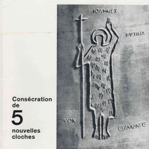 Consécration de 5 nouvelles cloches à Bel Val-Metzerlach en 1965