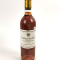 Sauternes Château Roumieu 1990, noté 91/100 par Wine Spectator, bouteille d'exception
