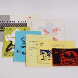 Books on the history of Luxembourg scouting from 1914 to 1989