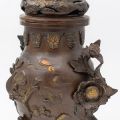 (JAPON) Brûle parfum en bronze…