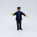 (TINTIN - COLLECTION) Le Capitaine Haddock, Figurine publicitaire Mc Donald plastique dur 2011