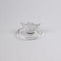 Baguier aus Lalique-Glas mit Schwalben, signiert, Durchmesser 9,5 cm. Seltene Juwelierwaren
