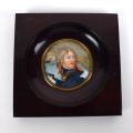 Miniature ovale de Napoléon à Arcole, d'après Antoine-Jean GROS