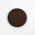 Médaille en bronze de Guillaume III commémorant la Bataille de la Hague, 1692