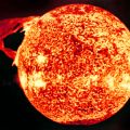 Exceptional solar flare seen from Skylab 4, December 19, 1973, rare print