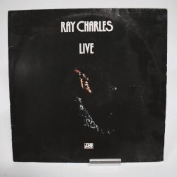 "Ray Charles Live" - Album vinyl de 1973 en bel état (Atlantic, #ATL 60 049)