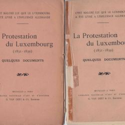 La Protestation du Luxembourg: Seltene Broschüre, Van Oest Verlag