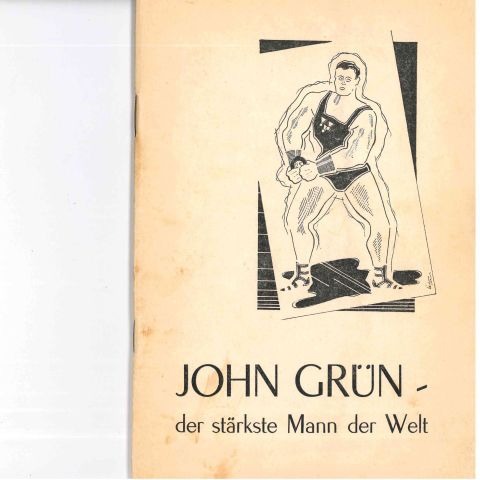John Grün : le plus fort homme du monde, Arthur Diderrich, 1954