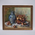 Lily UNDEN (1908-1989) : Nature morte à la bouilloire en cuivre