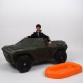 ACTION MAN Set: Kriegspanzer, Atomic Man und Zubehör aus den 70er Jahren