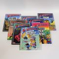 Seven Superjhemp comics by Roger Leiner and Lucien Czugа