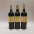 Three bottles of Château Saint Corbian, Saint-Estèphe, 2014 vintage