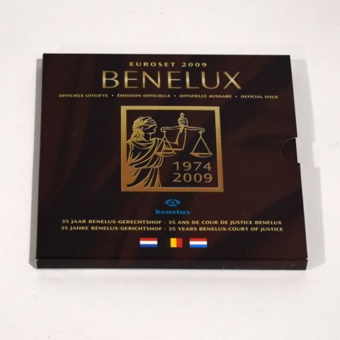 Pochette de pièces Euroset Benelux : 35 ans de la Cour de Justice