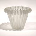 Vase en verre dépoli Marc Lalique, modèle Royat, signature et documentation