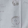Enveloppe-facture du tissage de calicots à Luxembourg en 1872 avec cachets postaux