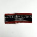 Deutsche Armbinde aus dem Zweiten Weltkrieg: Deutscher Volkssturm Wehrmacht, 19 cm