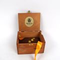Cigares Coloniales Trinidad : boîte en bois, fabriqués à Cuba, vintage 2007