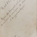 Menu manuscrit du concours de musique, chant et gymnastique à Echternach (1893)