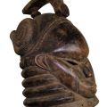 Rare masque heaume Mendé du Soudan : symbole de solennité et de rituels