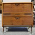 Rare meuble radio Löwe Opta "Vineta Luxus" type 2800 TW, Allemagne 1957-1958