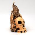 Nice netsuke of the 1930/40's, skull & crossbones
