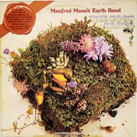 "The Good Earth" de Manfred Mann's Earth Band en excellent état (33 tours, 1974)