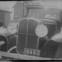 Fotonegativ eines PONTIAC Big Six aus Diekirch von 1930-1931