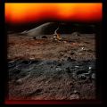(NASA. RARE. GRAND FORMAT. LUNE. APOLLO 17) Mission Apollo 17. Etonnante photographie lunaire