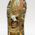 STATUETTE en porcelaine japonaise SATSUMA