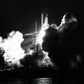 Space Shuttle Atlantis: Spektakulärer Nachtstart während der Mission STS-36