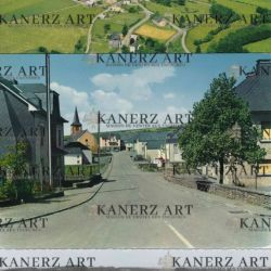 Set of 8 vintage postcards of the village dating from the 70s