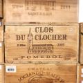 Coffret de 12 bouteilles du Clos du Clocher Pomerol 2003 à vendre