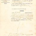 Autorisation de construction d'un mur pour le château de Dommeldange (1871)