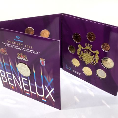 Pochette de pièces Euro Benelux 2006, édition Banque Centrale du Luxembourg
