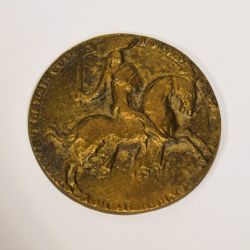 Médaille en bronze "Sceau de Jean L'Aveugle" offerte par la Ville de Luxembourg
