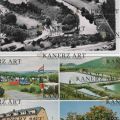 Cartes touristiques anciennes de la plage et de la commune de Boulaide
