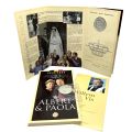 Commemorative Gift Set for the 40th Anniversary of King Albert II and Queen Paola