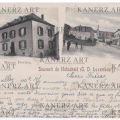 Rare postcard from Köln in 1904: "Souvenir de Hobscheid/Maison Peschon" by Max Leib