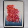 Lithographie de Théo Kerg, Épreuve d'Artiste signée et datée, 76 x 56 cm