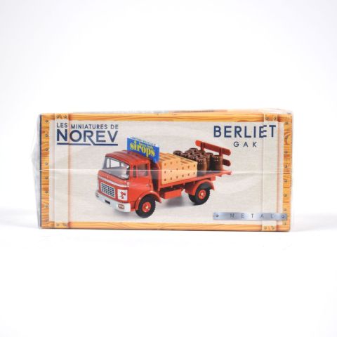 Camion Berliet GAK Norev, boîte d'origine, bon état, référence CL6912