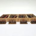 Unique collection of hand-made miniature lead and pewter riders
