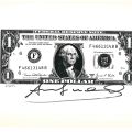 Art de Warhol : One Dollar, impression numérotée et signée, édition limitée