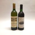 Set bestehend aus zwei Flaschen: Cahors 1982 und Pessac-Léognan 1997