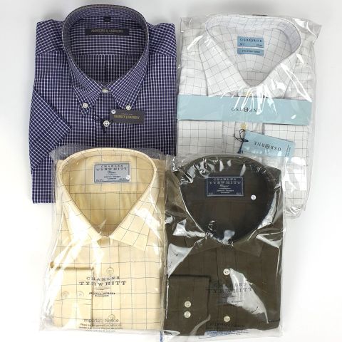 Lot de 3 chemises neuves, Taille XXXL et 18 1/2, Marques renommées