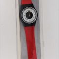 SWATCH LB 104 : collection 1984, model DAME "CHRONO TECH