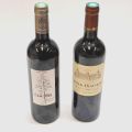Duo de bouteilles Haut-Médoc : Château Beaumont 2015 et Mauvesin Barton 2020